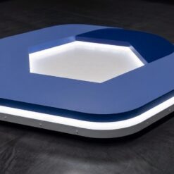Alternative view of LED Reverse Aluminum Channel Letters