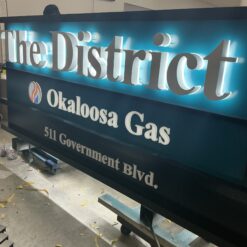 Halo Edge Lit Acrylic Letters - Image 4