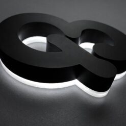 Halo Edge Lit Acrylic Letters