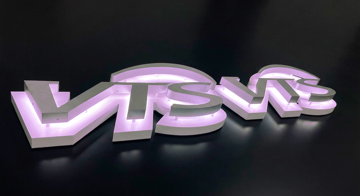 LED Reverse Aluminum Channel Letters